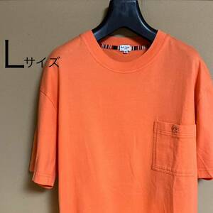 Paul Smith ポールスミス PS Tシャツ 半袖 Lサイズ オレンジ