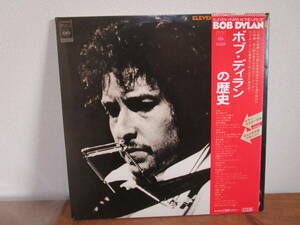 BOB DYLAN ボブ・ディランの歴史 LPレコード！１９７３刊行！３枚組！ポスター付き！レア！ロック！ポップス！CBSソニー！