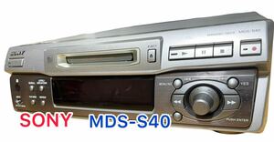 【動作品】SONY ソニー MDS-S40　ＭＤレコーダー