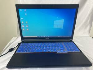 A270 Fujitsu 富士通 LIFEBOOK A573/G Core i5 Win10 pro メモリ8GB FMVA03004 ノートパソコン 中古 動作品 引き取り可 大阪