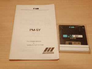 ★　C-LAB Polyframe MODULE for YamahaSY/TG77, SY/TG55 取扱説明書　ジャンク　★