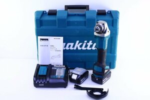 ●makita マキタ GA404DN 充電式ディスクグラインダ グラインダー 18V 100mm 研削 切断 電動工具 付属品あり ケース付き【10887697】