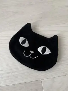 黒猫　ティッシュケース