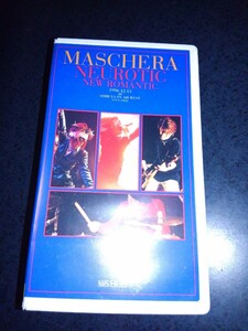 MASCHERA■NEUROTIC NEW ROMANTIC　1996.12.13 at SHIBUYA ON AIR WEST／ビデオテープ■ S.Q.F ALICE IN MENSWEAR ビジュアル系 VHS