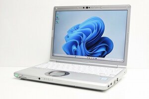 1円スタート ノートパソコン Windows11 Panasonic レッツノート CF-SV7 メモリ8GB 第8世代 Core i5 SSD256GB Windows10 12.1 カメラ