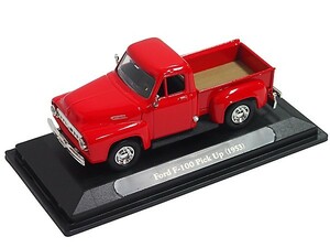 Road Signature 1/43 ミニカーコレクション 1953 Ford F-100 Red