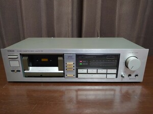 トリオ TRIO カセットデッキ KX-55 回転しないジャンク品です！