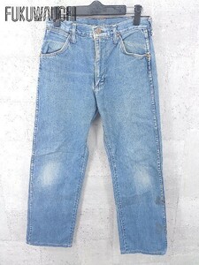 ◇ Wrangler ラングラー ウォッシュ加工 ジーンズ デニム パンツ 29サイズ インディゴ メンズ