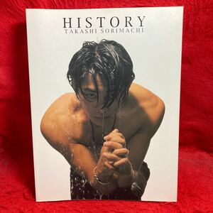 ▼反町隆史 HISTORY 作品集 TAKASHI SORIMACHI 研音 写真集 反町隆史(俳優 ミュージシャン タレント)