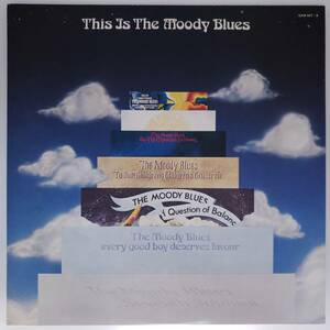 良盤屋◆LP◆ムーディー・ブルース/失われたロマンを求めて　This Is The Moody Blues/1974 2枚組 ◆Psychedelic , Classic Rock◆P-4492