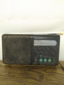 g_t W524 SONY 3BAND TV/AM/FMラジオ(ICF-M300V★)AV機器★オーディオ機器★ラジオ☆ソニー