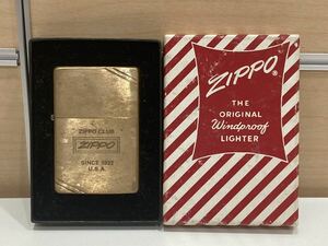 【１円スタート】ZIPPO ジッポー オイルライター USA製 喫煙具 CLUB