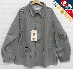 8T0721/未使用品 SASSAFRAS PRUNER COAT SF-221948 ササフラス プランナーコート カバーオール