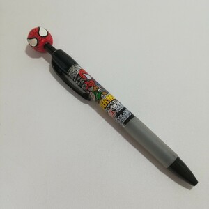 2012年 MARVEL ユニバーサルスタジオジャパン限定 スパイダーマン マスコット ボールペン インク無し 現状品 
