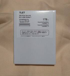 TLET TLD-M7A01T4 1TB SSD (M.2 2280 NVMe PCIe Gen4x4)(未使用)