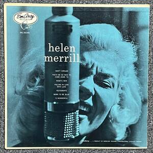 【オリジナル/極美品】『 Helen Merrill With Clifford Brown 』 Jimmy Jones ヘレン・メリル クリフォード・ブラウン ジミー・ジョーンズ