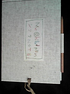 Mr.Children シフクNOTE コンサートツアーパンフレット ノート　色鉛筆付き　即決　ライブ　桜井和寿　
