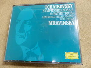 CDclub,2CD;ムラヴィンスキー指揮「チャイコフスキー;交響曲第4,5,6番」