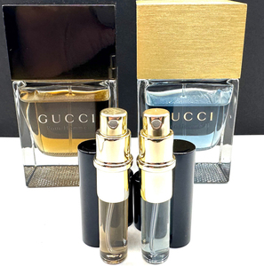 ★グッチ香水・GUCCI POUR HOMME I & II EDT.各3.5ml×★2本セットのみ出品です。★総計7ml ★廃盤/超人気香水/入手困難