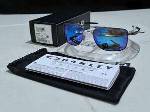 正規品 新品 偏光 OAKLEY GAUGE 8 オークリー ゲージ PRIZM SAPPHIRE POLARIZED プリズム サファイア ポラライズド サングラス OO4124-0662