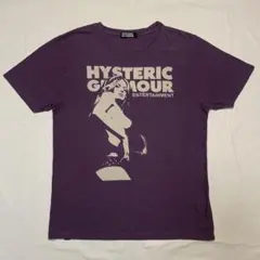 hysteric glamour purple girl design tee