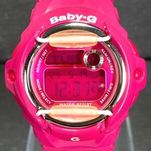 CASIO カシオ Baby-G ベビージー カラーディスプレイシリーズ BG-169R-4 腕時計 デジタル クオーツ ピンク カレンダー 新品電池交換済み