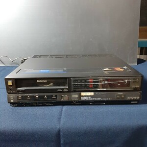 [通電確認済み]　SONY　ソニー　SL-HF300　ビデオカセットレコーダー　ビデオデッキ　Beta　Betamax　現状品　動作未確認　管理:8503
