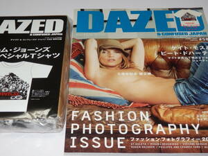 未開封 キム・ジョーンズ Ｔシャツ付 『　DAZED & CONFUSED JAPAN　2007年 6月号　』ケイト・モス
