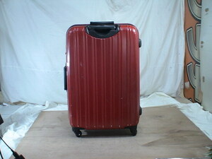 2760　EMINENT　赤 TSAロック付　鍵付　スーツケース　キャリケース　旅行用　ビジネストラベルバック
