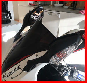 ホンダ HONDA CBR1000RR 2008-2013 VFR 1200 2010-2012 オートバイ バックミラー サイドミラー ウインカー LED ライト 折り畳み可能