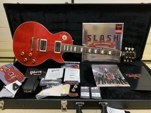 【値引き！5月12日まで！】 未使用品 Gibson Slash Les Paul Standard Limited 4 Album Edition Translucent Cherry 世界限定250本