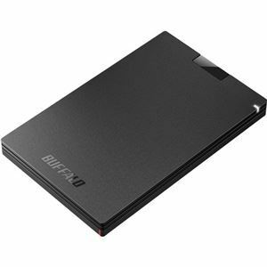 【新品】（まとめ）バッファロー USB3.2(Gen1)ポータブルSSD Type-A＆Cケーブル付属 250GB ブラック SSD-PGC250U3