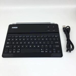 Anker Bluetooth AK-98APIPADAIR-BTA Ultra-Slim Keyboard Cover for iPad Air 2 / Air ワイヤレスキーボード ★ ジャンク 訳有りUSED ★