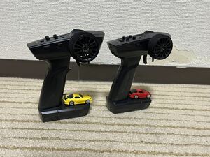 ラジコン ターボレーシング　FD3S 1/76 RX-7 2台セット　詳しい方　要メンテ