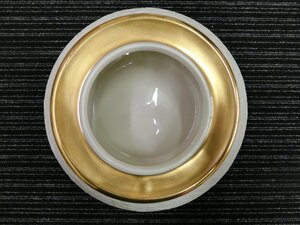 中古 乃りたけ Noritake ノリタケ アイボリーチャイナ Ivory China 灰皿 管理No.40163