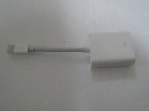 Apple 純正 アップル A1307 ミニディスプレイポート Mini DisplayPort VGA アナログ 変換アダプタ