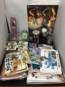 一番くじ 下位賞 グッズまとめ 被り有／ジャンプ系 ワンピ DB 銀魂 鬼滅 NARUTO／色紙 ポスター マグ ストラップ クリアファイル タオル 他