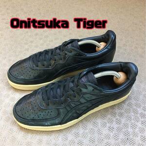★【 Onitsuka Tiger 】★ GSM ブラックレザー レディース スニーカー ★サイズ23.5