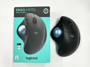 ロジクール Logicool ERGO トラックボールマウス 無線 ワイヤレス Bluetooth M575S