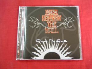 CD【Back Against The Wall】Down To Earth●即決