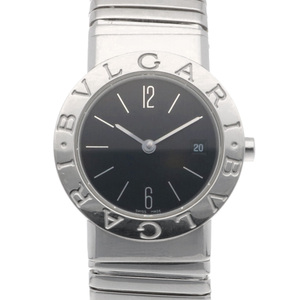 ブルガリ トゥボガス 腕時計 時計 ステンレススチール BB 26 2TS クオーツ レディース 1年保証 BVLGARI 中古