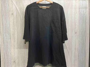 KAPITAL キャピタル 2トーンリメイク カントリーボーン 半袖Tシャツ ショートスリーブ 日本製 3サイズ ブラック 背面プリント
