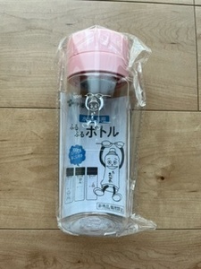 伊藤園　水出し専用　ふるふるボトル　500ml　ステンレス茶こし付き　ピンク　プラスチック　ボトル　非売品　景品　新品　未使用　未開封