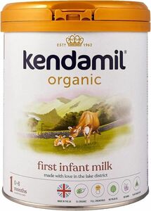 【訳あり商品外装缶に凹みあり800g 1個・新生児から】Kendamil Organic（ケンダミル オーガニック）パーム油フリー 乳児用粉ミルク