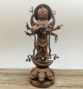 dsdsad仏像 古色【摩利支天立像】16cm 銅製 守護神