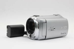 【返品保証】 【録画再生確認済み】JVC Everio GZ-HM240-S 20x バッテリー付き ビデオカメラ s1763
