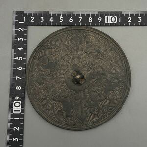 唐時代　銅鏡 古鏡　古銅器　青銅鏡　中国 古美術 時代物 唐物 004