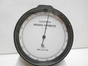 200923測量☆OTA CO,, LED,,☆ANEROIDOBAROMETER（アネロイド気圧計）