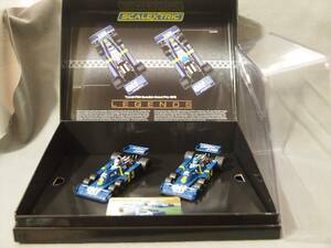 1/32 ティレル P34 6輪車 1976年 スウェーデンGP 1-2フィニッシュ 2台セット ScaleXtric The Collector