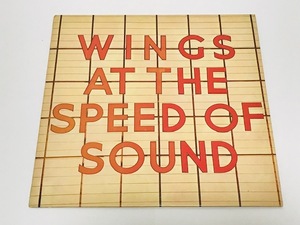 WINGS AT THE SPEED OF SOUND Paul McCartney UK盤オリジナル 1976年 LP レコード ポールマッカートニー